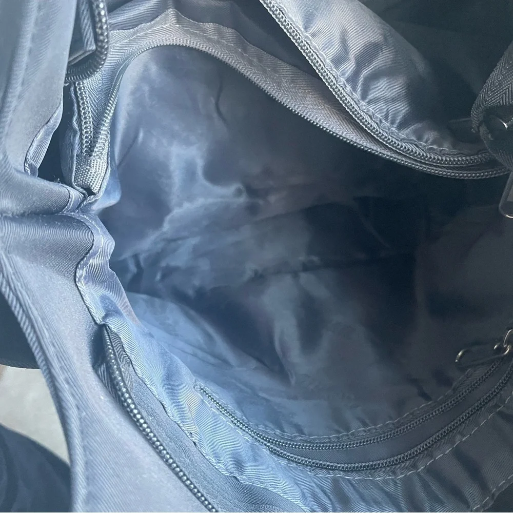 Black purse handbag with Multiple Pockets